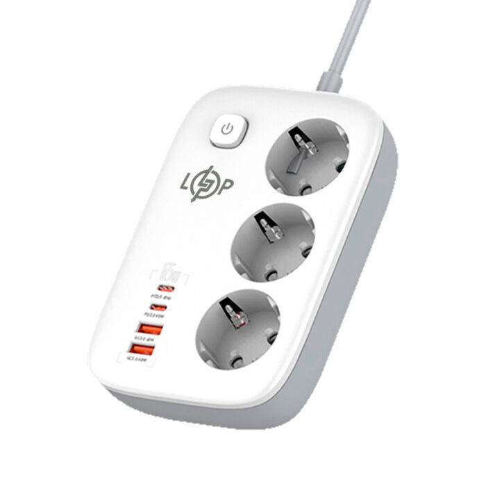 Мережевий фільтр LogicPower F65WG4