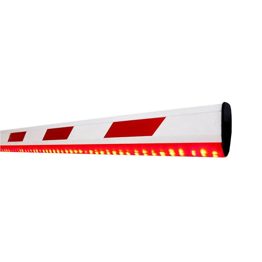 Стріла для шлагбаума ZKTeco BG1000 LED Boom довжиною 3 метри з LED підсвіткою Стріла для шлагбаума ZKTeco BG1000 LED Boom довжиною 3 метри з LED підсвіткою