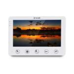 Комплект відеодомофона BCOM BD-710S Kit: відеодомофон 7" white та відеопанель silver - Зображення 2