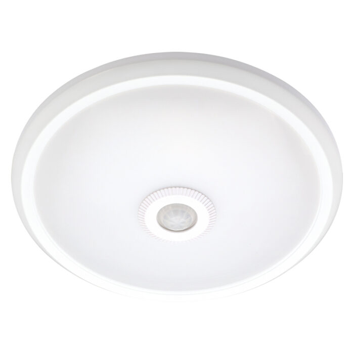 Світильник світлодіодний стельовий з датчиком руху e.sensor.LED.77.12.4000 (білий)