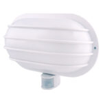 Світильник настінний з датчиком руху e.sensor.lum.69.e27.white (білий) 180°