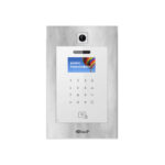 Багатоабонентська IP панель виклику Bas-IP AA-11B silver зі зчитувачем UKEY для IP-домофонів