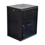 Шафа серверна SteelNet 18U 600 x 600 для мережевого обладнання (скло