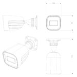 IP-відеокамера 4 Мп Provision-ISR BSH-340IPSN-28 (2.8 мм) з вбудованим мікрофоном для системи відеонагляду - Зображення 4