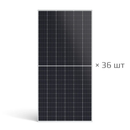 Сонячна панель JA Solar JAM72D40-600/LB  (палета 36 шт)