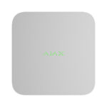 Мережевий відеореєстратор Ajax NVR DC white на 16 каналів з живленням від низьковольтного джерела