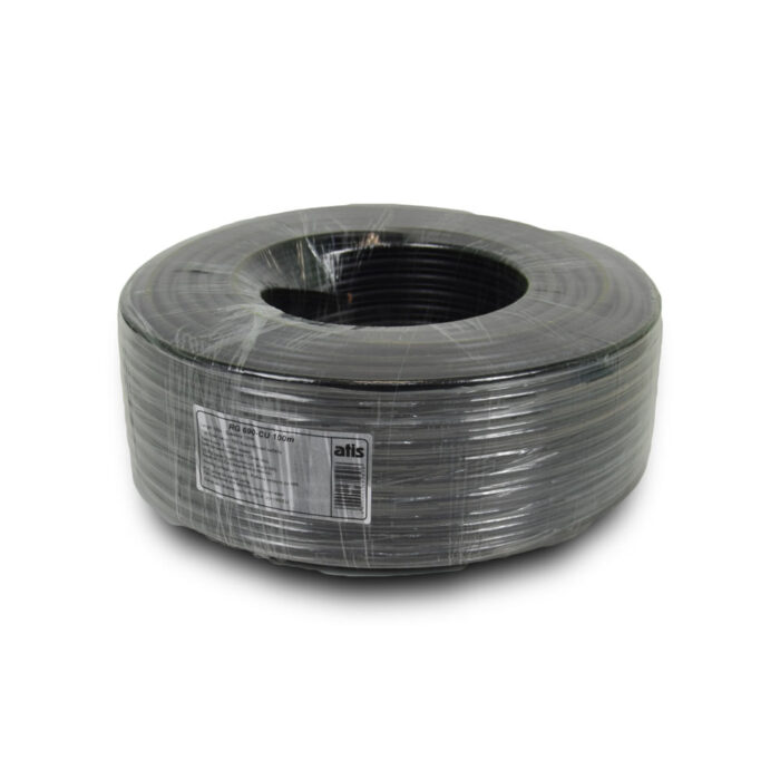 Кабель коаксіальний RG690-Cu+2*0.5 PE