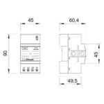 Обмежувач перенапруг OBO Bettermann Тип ІІ+III V10 COMPACT 255V (5093380) - Зображення 2
