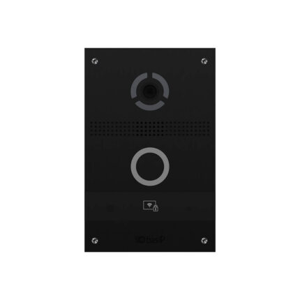 IP панель виклику Bas-IP AV-08FBL  black з розпізнаванням облич і зчитувачем UKEY