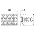 Обмежувач перенапруг OBO Bettermann MCD 50-B 3+1 (5096879) - Зображення 2