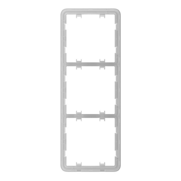 Рамка Ajax Frame (3 seats) vertical для трьох розеток або вимикачів