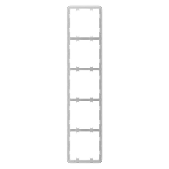 Рамка Ajax Frame (5 seats) vertical для п'яти розеток або вимикачів