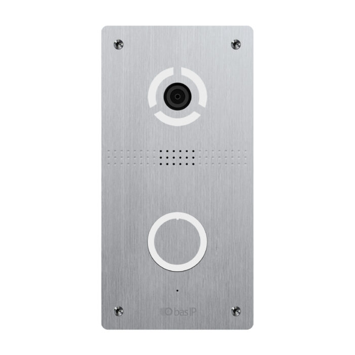 IP панель виклику Bas-IP AV-04FDI silver для IP-домофонів