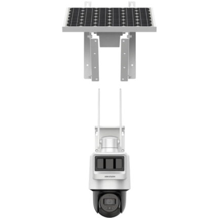 IP-відеокамера 4G 4 Мп  Hikvision DS-2DE2C400IWG-K/4G/C05S10 4МП (2.8мм) із сонячною панеллю та вбудованим акумулятором