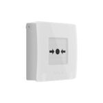 Бездротова програмована кнопка Ajax ManualCallPoint (White) Jeweller з механізмом скидання