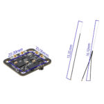 Приймач RadioMaster DBR4 Xross Gemini ExpressLRS Dual Band 2.4GHz/900MHz - Зображення 8
