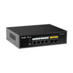 Некерований PoE-комутатор Ruijie RG-ES106F-P з 4 портами PoE - Зображення 2
