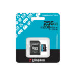 Карта пам'яті Kingston microSDXC 256GB Canvas Go! Plus G4 Class 10 UHS-I U3 V30 A2 + SD-адаптер (SDCG4/256GB) - Зображення 4