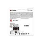 Карта пам'яті Kingston microSDXC 256GB Canvas Go! Plus G4 Class 10 UHS-I U3 V30 A2 + SD-адаптер (SDCG4/256GB) - Зображення 5